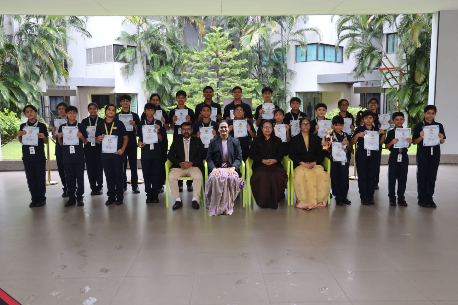 GD Goenka International School Surat students win multiple medals at Surat District Motivational Swimming Competition