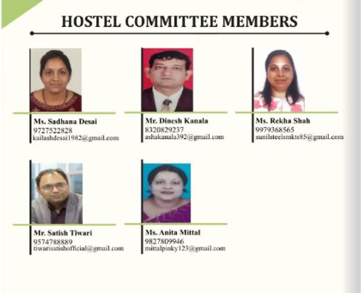 Hostel Committee Members 2